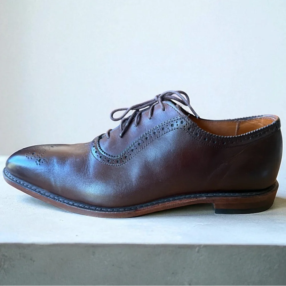 Allen Edmonds Cornwallis Brown Oxfords Size 11.5D
